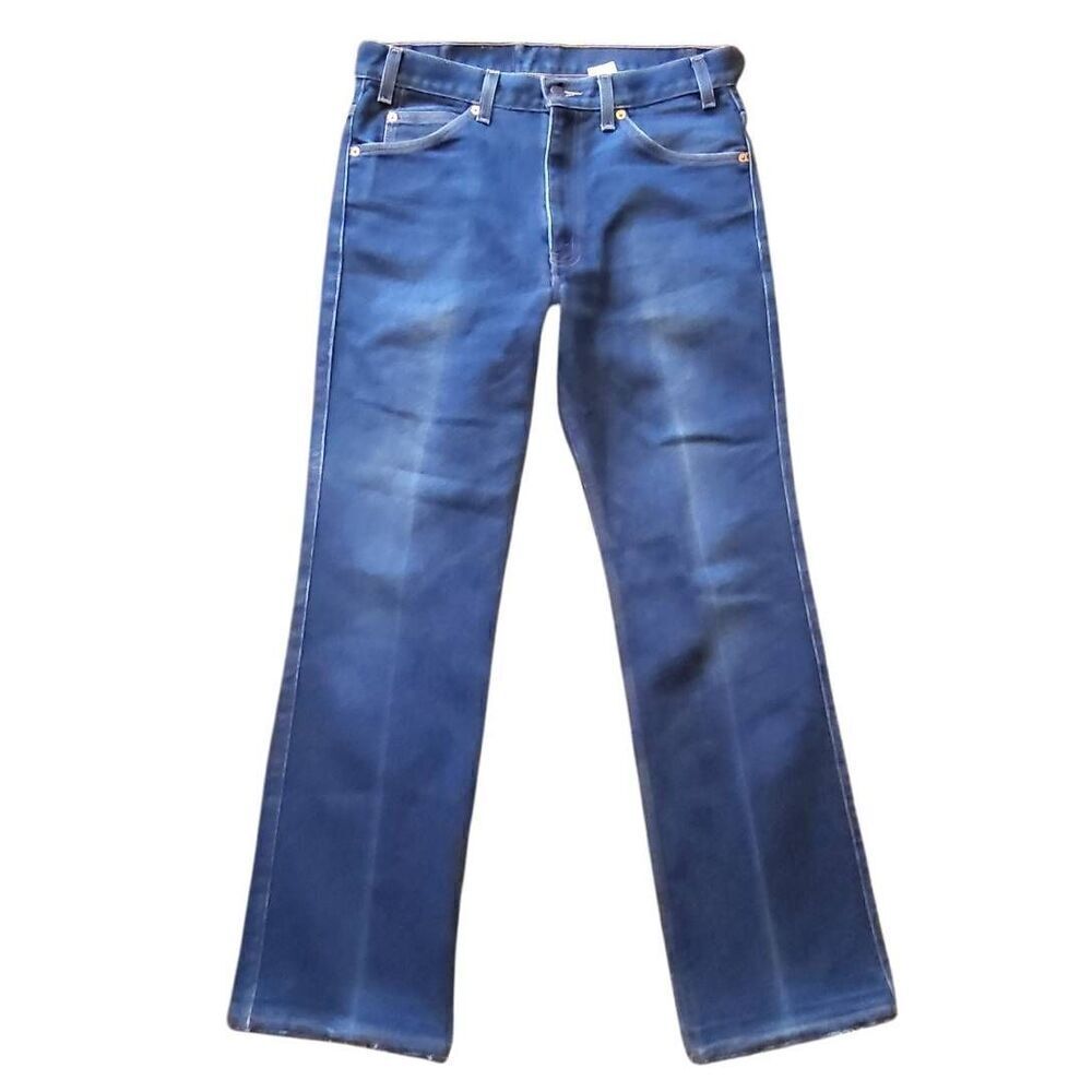 Levi's Jeans Men's 34 Blue 517 Black Tab Bootcut Y2K 2001 Western Cowboy